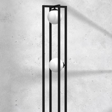 Floor lamp DIEGO 2xE14/40W/230V black