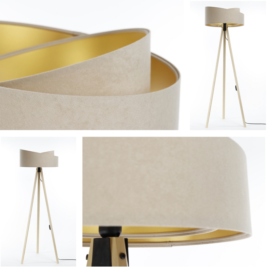 Floor lamp GALAXY 1xE27/60W/230V beige