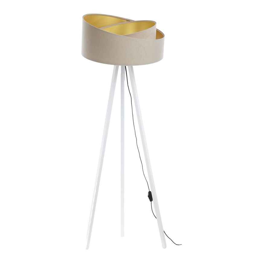 Floor lamp GALAXY 1xE27/60W/230V beige/white