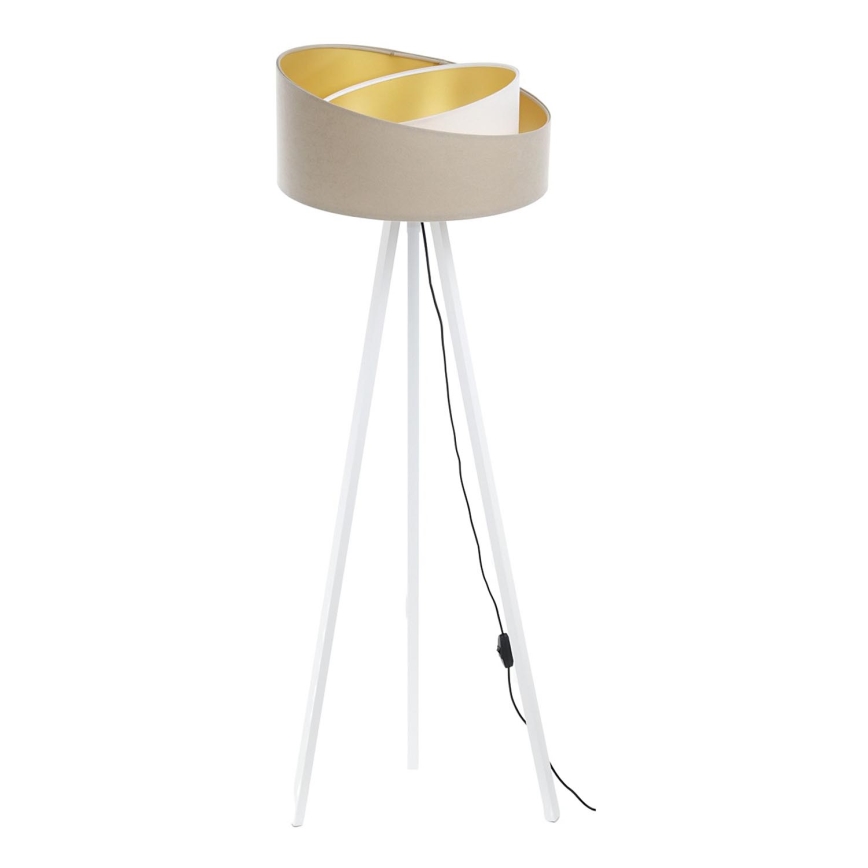 Floor lamp GALAXY 1xE27/60W/230V beige/white