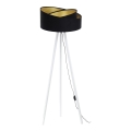 Floor lamp GALAXY 1xE27/60W/230V black/white