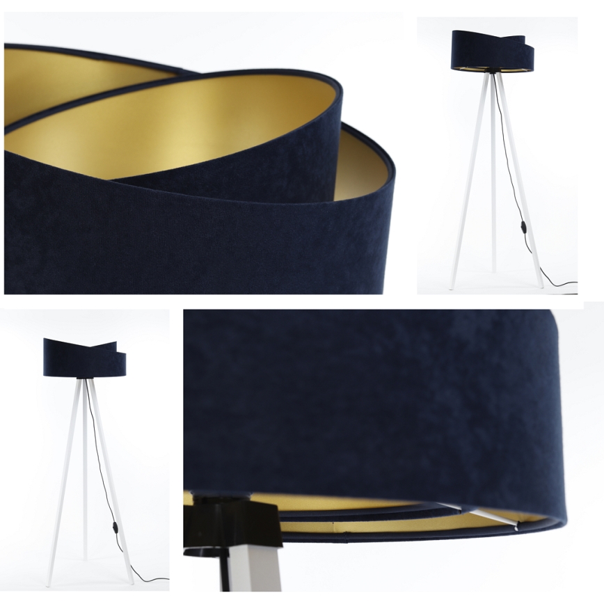Floor lamp GALAXY 1xE27/60W/230V blue/white