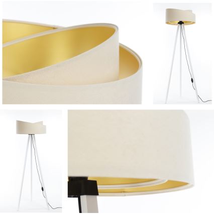 Floor lamp GALAXY 1xE27/60W/230V cream/white
