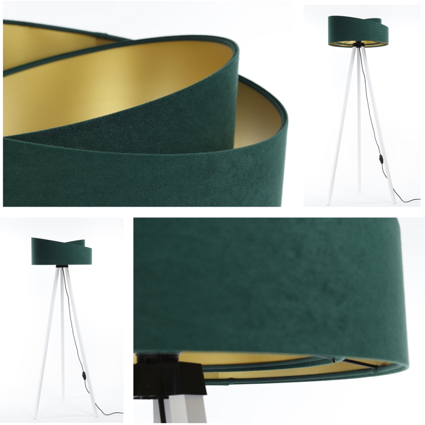 Floor lamp GALAXY 1xE27/60W/230V green/white