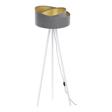 Floor lamp GALAXY 1xE27/60W/230V grey/white