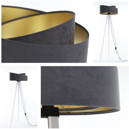 Floor lamp GALAXY 1xE27/60W/230V grey/white