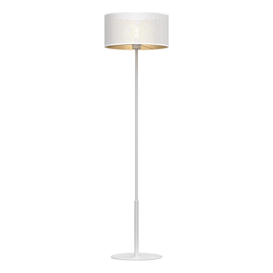 Floor lamp LOFT SHADE 1xE27/60W/230V white/gold