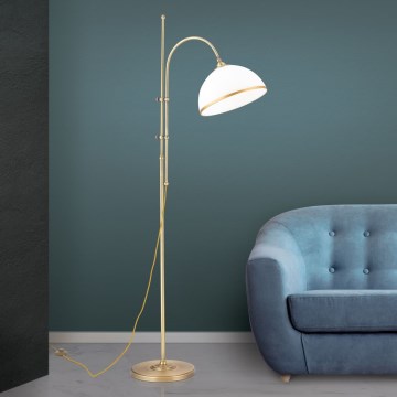 Floor lamp OLD LAMP 1xE27/40W/230V white/brass