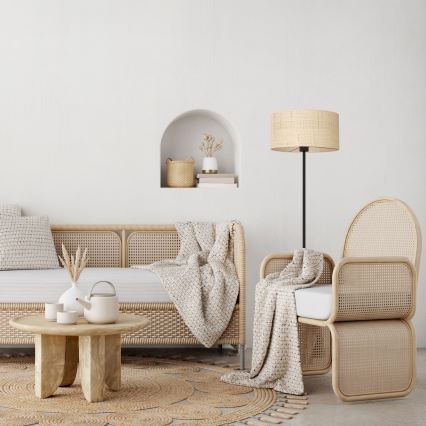 Floor lamp RATTAN 1xE27/60W/230V rattan
