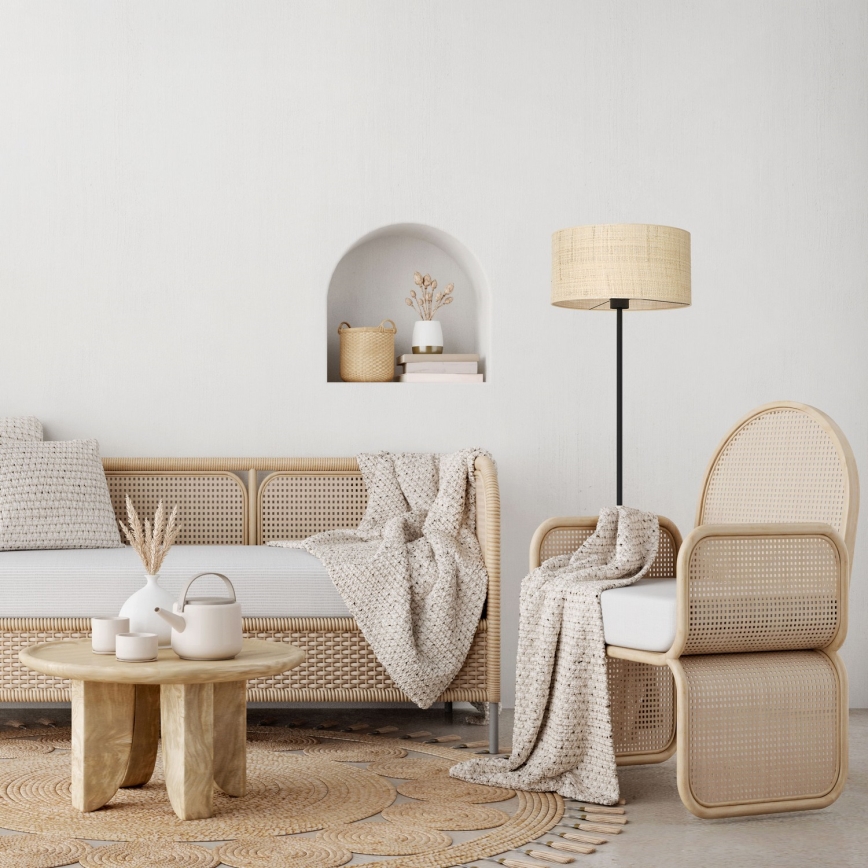 Floor lamp RATTAN 1xE27/60W/230V rattan