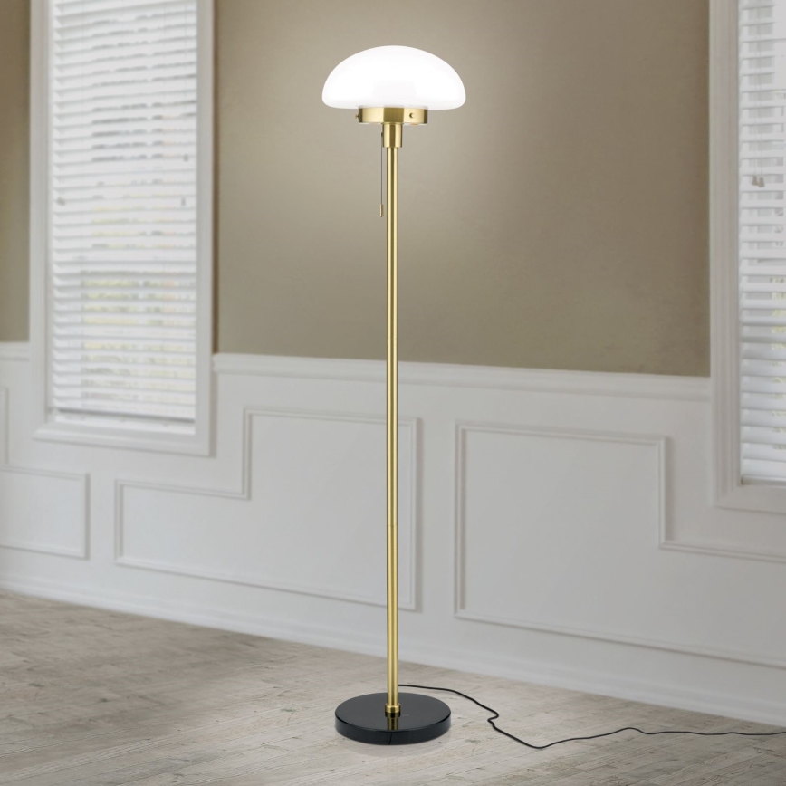 Floor lamp SPARTA 1xE27/40W/230V gold/black