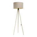 Floor lamp STANDART 1xE27/60W/230V beige