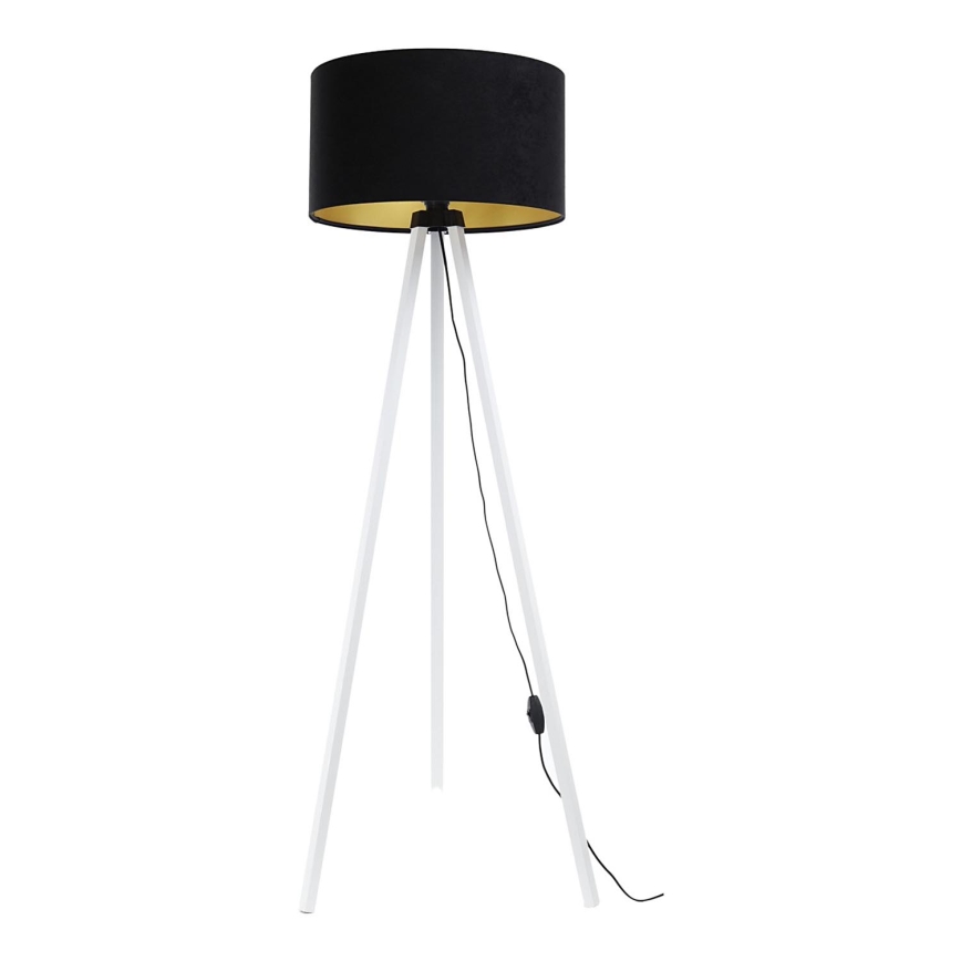 Floor lamp STANDART 1xE27/60W/230V black/white