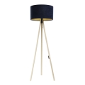 Floor lamp STANDART 1xE27/60W/230V blue/beige