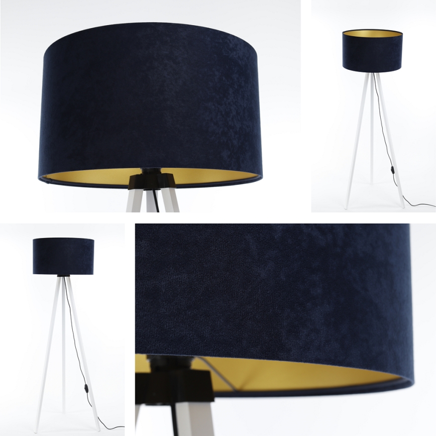 Floor lamp STANDART 1xE27/60W/230V blue/white
