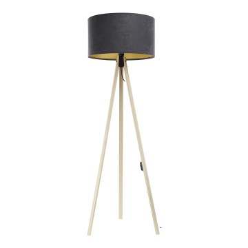 Floor lamp STANDART 1xE27/60W/230V grey/beige