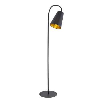 Floor lamp WIRE 1xE27/15W/230V black/gold