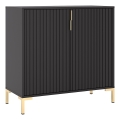 FLOP Black Chest of Drawers