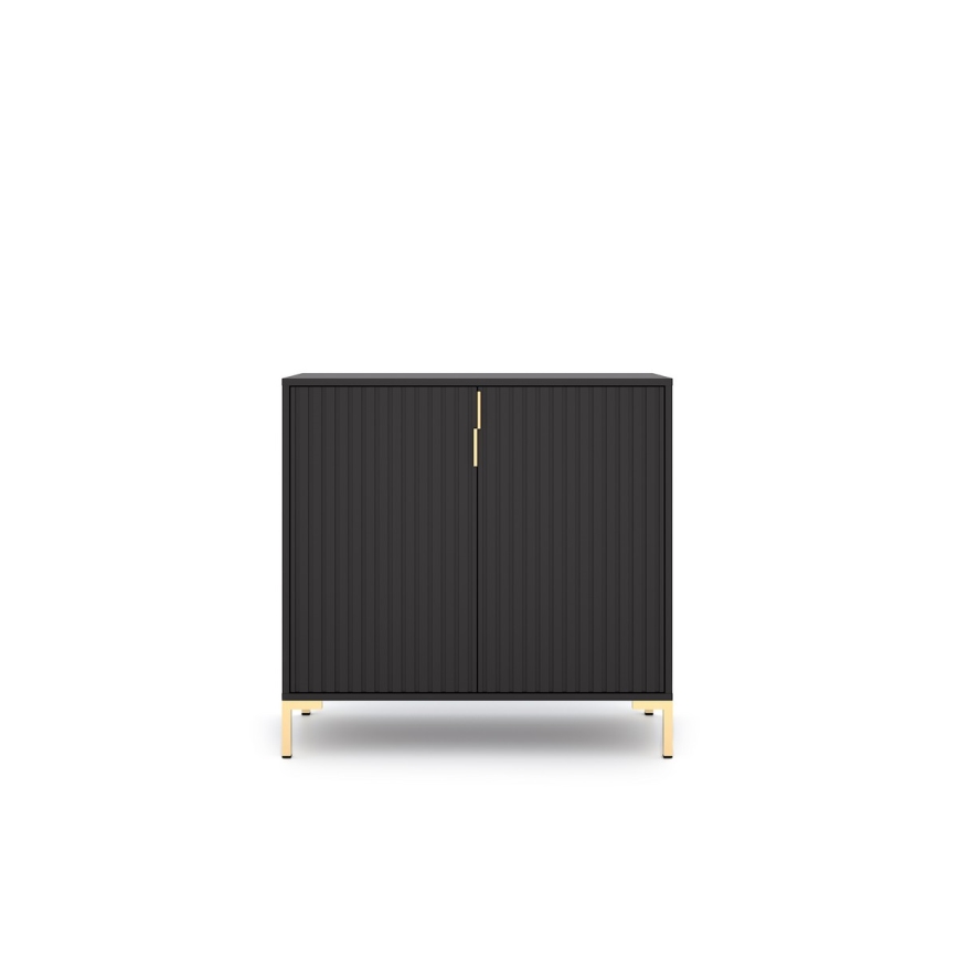 FLOP Black Chest of Drawers