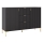 FLOP Black Chest of Drawers