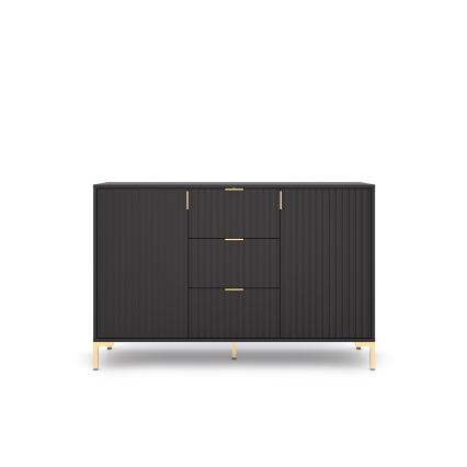 FLOP Black Chest of Drawers