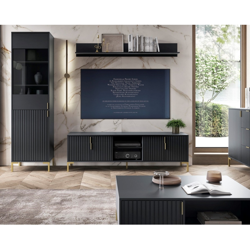 FLOP TV Stand, Black