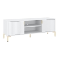 FLOP White TV Stand