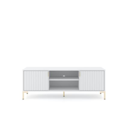 FLOP White TV Stand