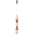 FLORES LED Cable Pendant Light LED/20W/230V gold/orange/brown