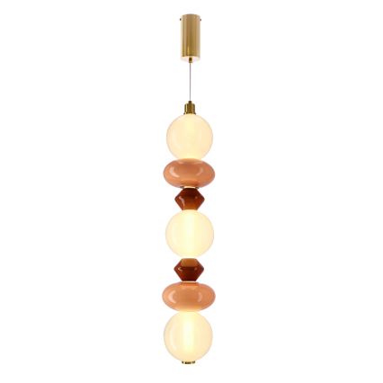 FLORES LED Cable Pendant Light LED/20W/230V gold/orange/brown