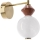 FLORES LED Wall Lamp LED/7W/230V Gold/Brown