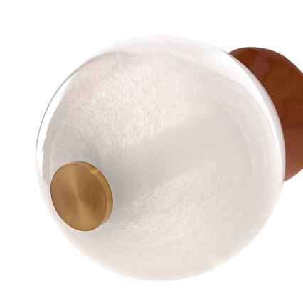 FLORES LED Wall Lamp LED/7W/230V Gold/Brown