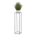 Flower stand 100x24 cm anthracite