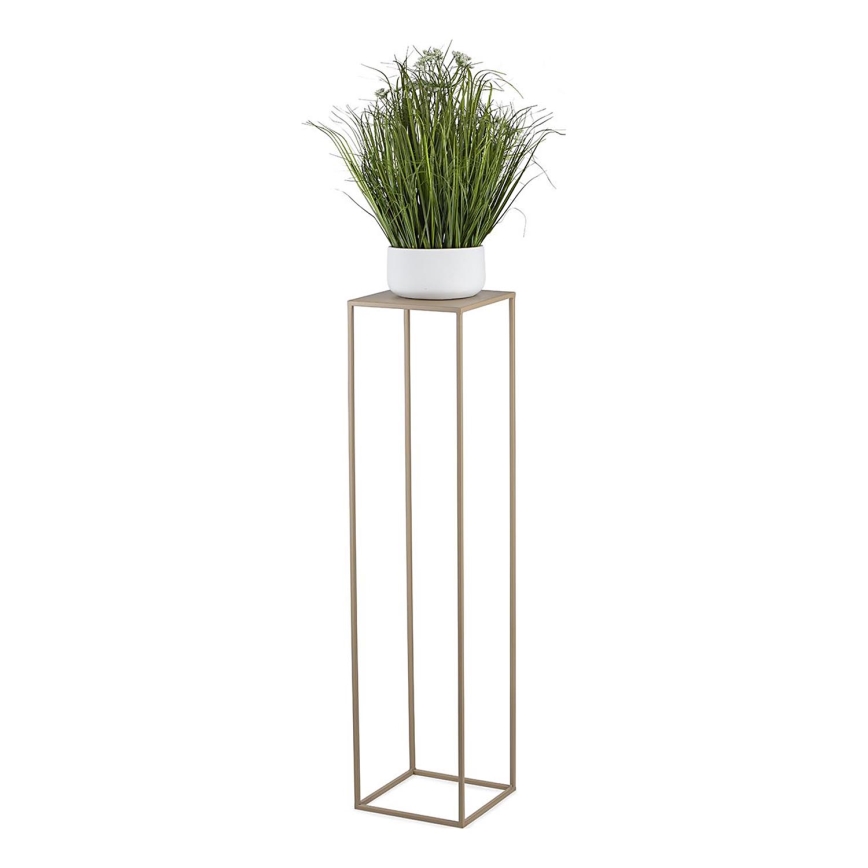 Flower stand 100x24 cm beige