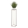 Flower stand 100x24 cm beige
