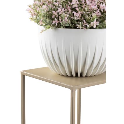 Flower stand 100x24 cm beige