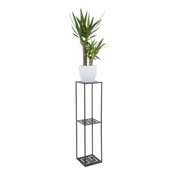 Flower stand 100x24 cm black