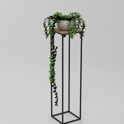 Flower stand 100x24 cm black