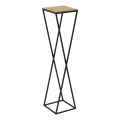 Flower stand 100x24 cm black