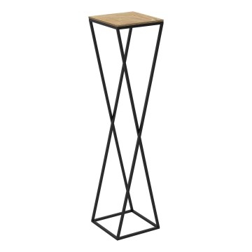Flower stand 100x24 cm black