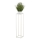 Flower stand 100x24 cm creamy