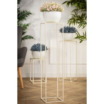Flower stand 100x24 cm creamy