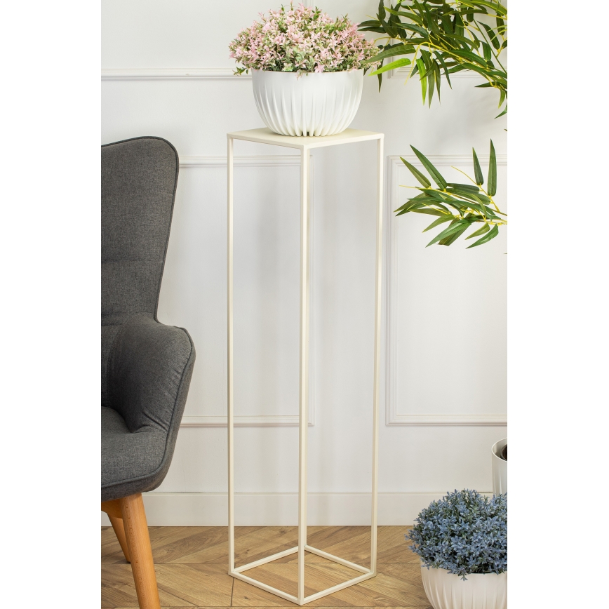 Flower stand 100x24 cm creamy