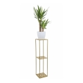 Flower stand 100x24 cm gold