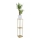 Flower stand 100x24 cm gold