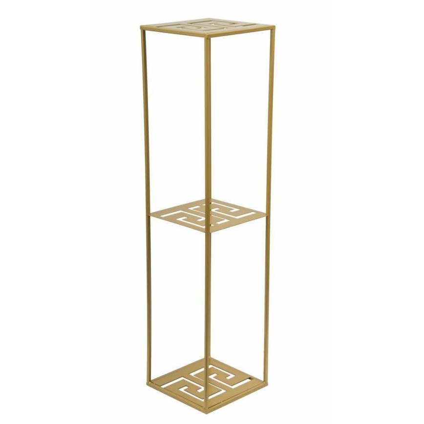 Flower stand 100x24 cm gold