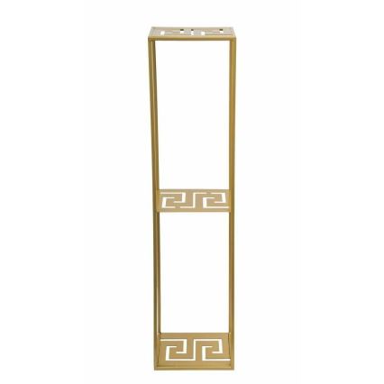 Flower stand 100x24 cm gold