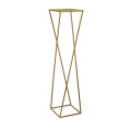 Flower stand 100x24 cm gold