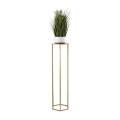Flower stand 100x24 cm gold
