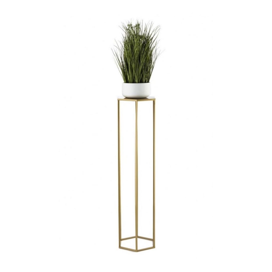 Flower stand 100x24 cm gold